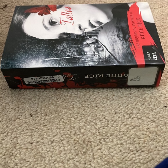 Taltos by Anne Rice, Spanish, Mayfair Chronicles, book two - Picture 4 of 6